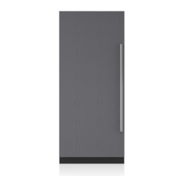 Specialty Products Sub-Zero: 36'' Freezer Column- Overlay- Right Hinge