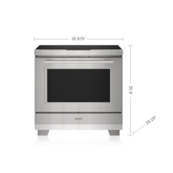 Specialty Products Wolf: Wolf 36'' Induction Range- Stainless