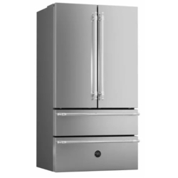 Specialty Products Bertazzoni: 36'' FREESTANDING FRIDGE SS With Handles
