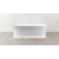 Specialty Products Victoria + Albert: Worcester 71'' x 31'' Freestanding Soaking Bathtub With Void